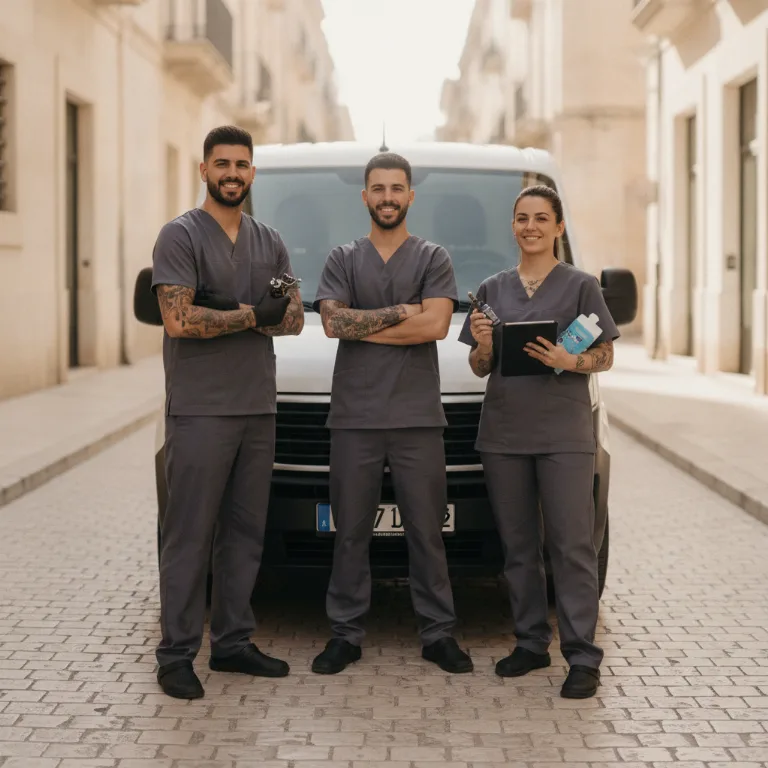 Tatuador equipo en Alcala de Henares